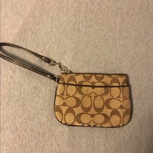 Coach wristlet wallet